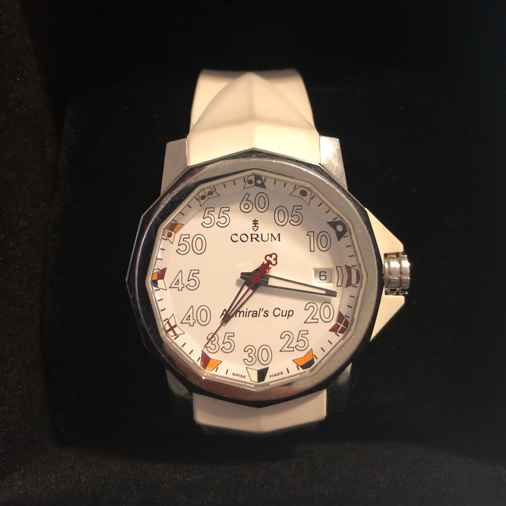 Corum Admiral’s Cup stainless steel watch